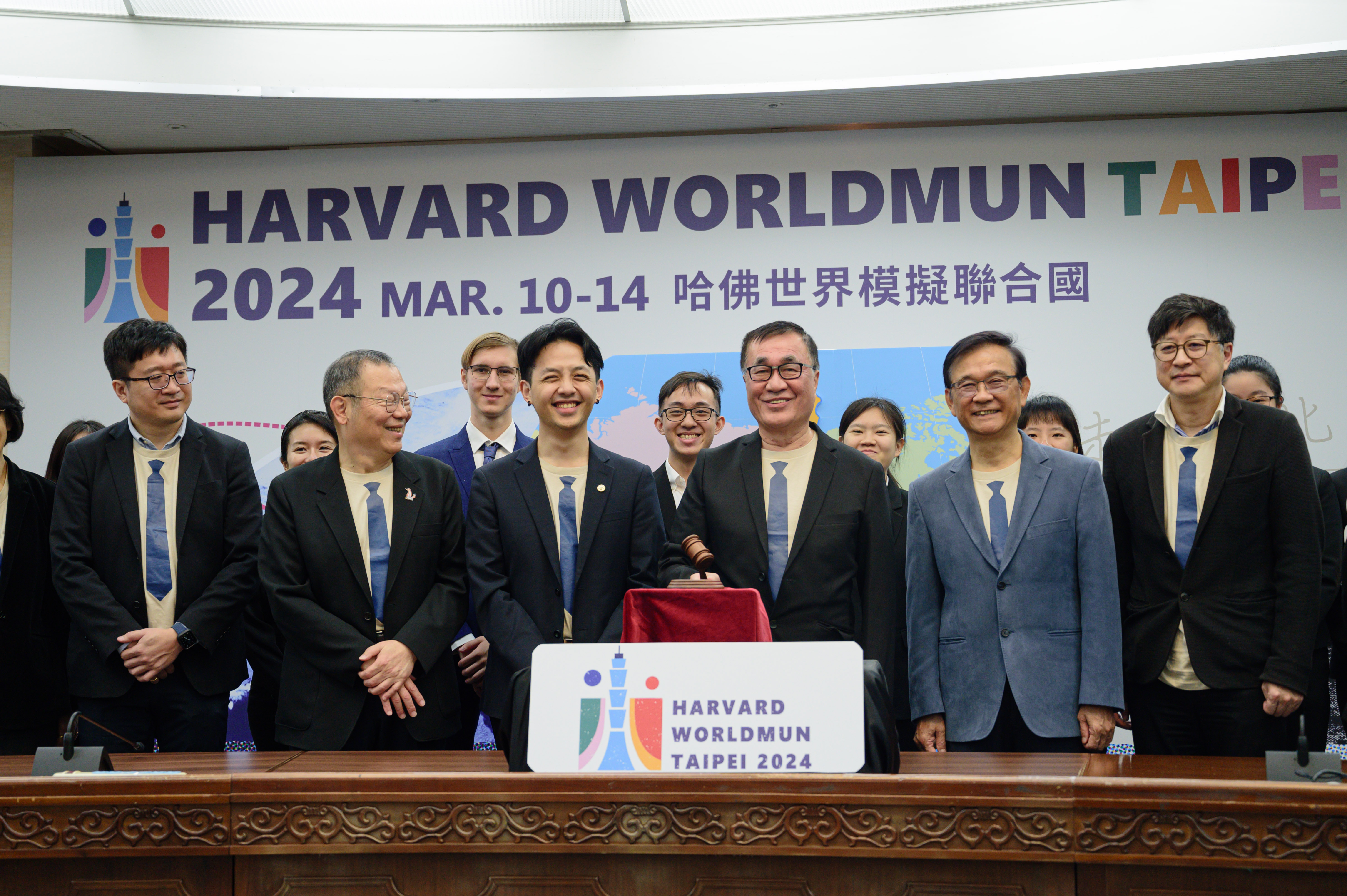 2024哈佛模擬聯合國3月於台北市登場，本校大力支持，學生的參與程度體現本校培養未來領袖、接軌國際決心