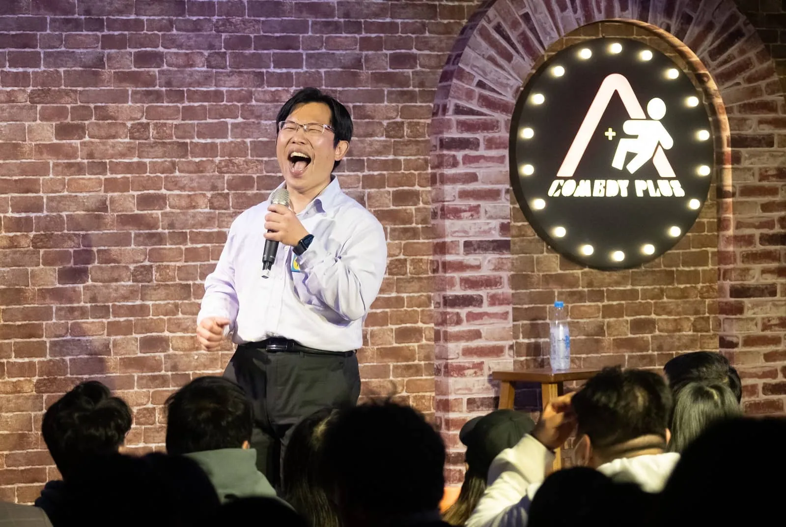 “The stand-up comedian professor uses academic rigor to pursue his interests.” - College of Science Vice Dean Jiun-Tai Chen