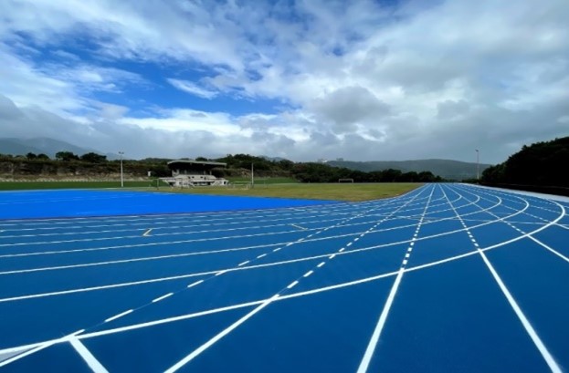 Mountain-top Sports ground
