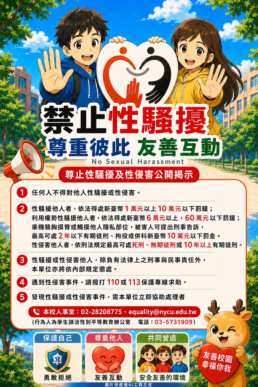 性騷防治公開揭示