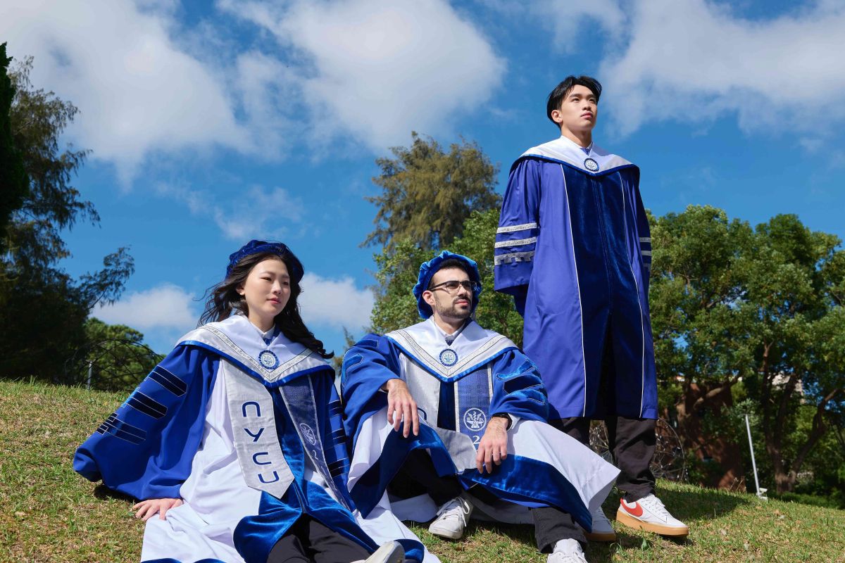 巴黎奧運設計師操刀 JUST IN XX周裕穎為陽明交大打造全新學位服