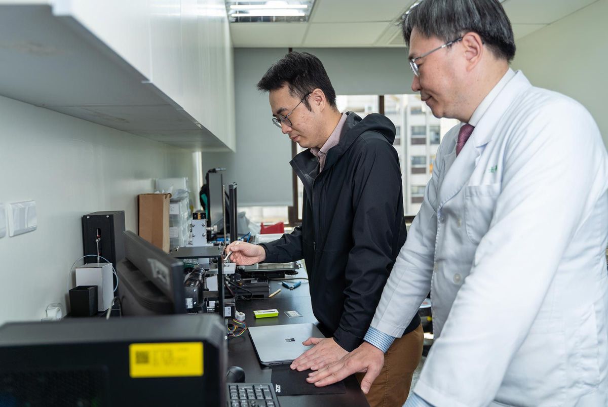 Taipei Veterans General Hospital collaborates with the National Yang Ming Chiao Tung University team to jointly develop iPSC biometric chip testing technology. 