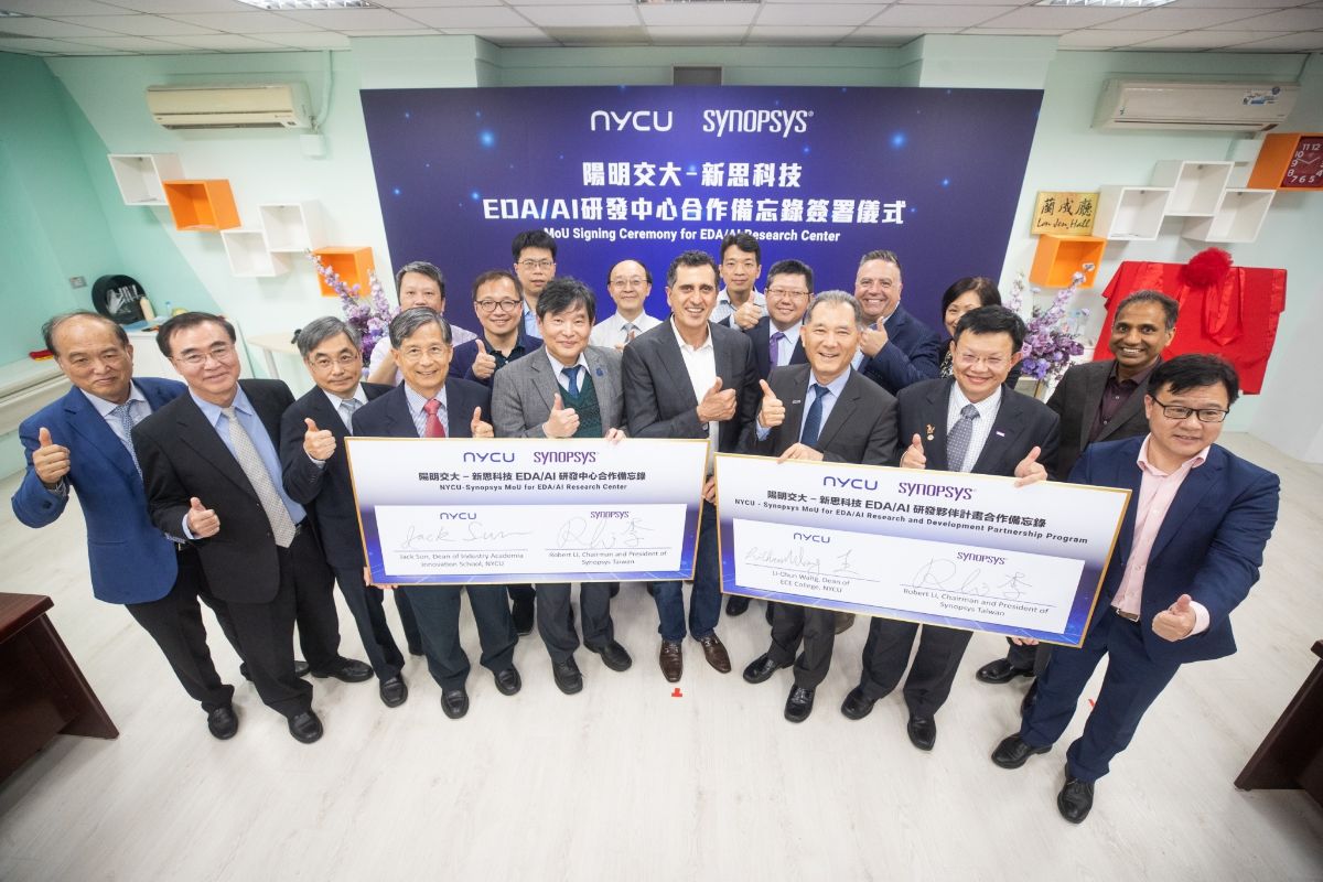 Synopsys Inc. establishes EDA/AI Research Center at NYCU, ushering in a new era of industry-academic collaboration.