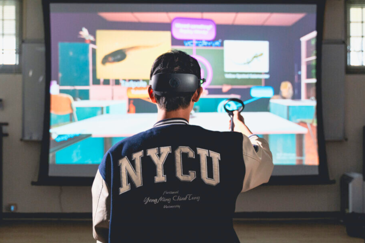 NYCU integrates VR technology into the Physiology Lab., a live animal dissection course, pioneering immersive medical education and expanding into neonatal intubation, oral care, and minimally invasive surgery.