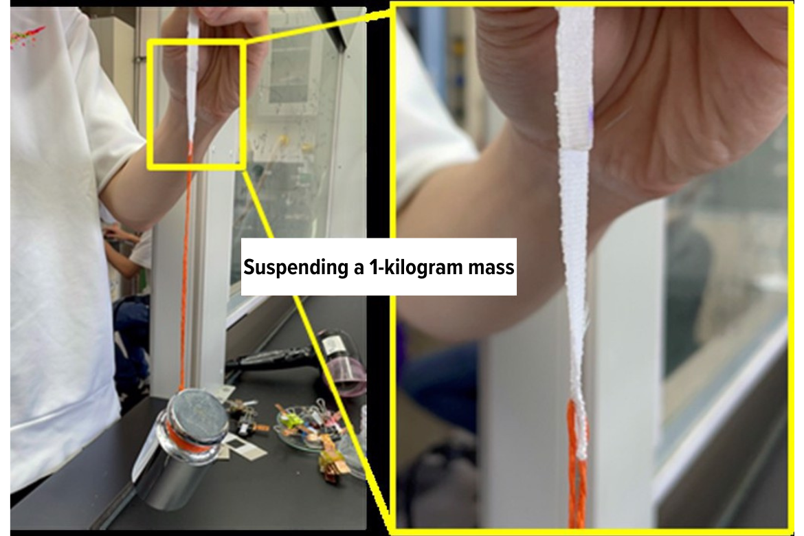 At the core of the technology is the combination of polymers with varying degrees of crystallinity and ionic liquids to form a self-healing ion gel.