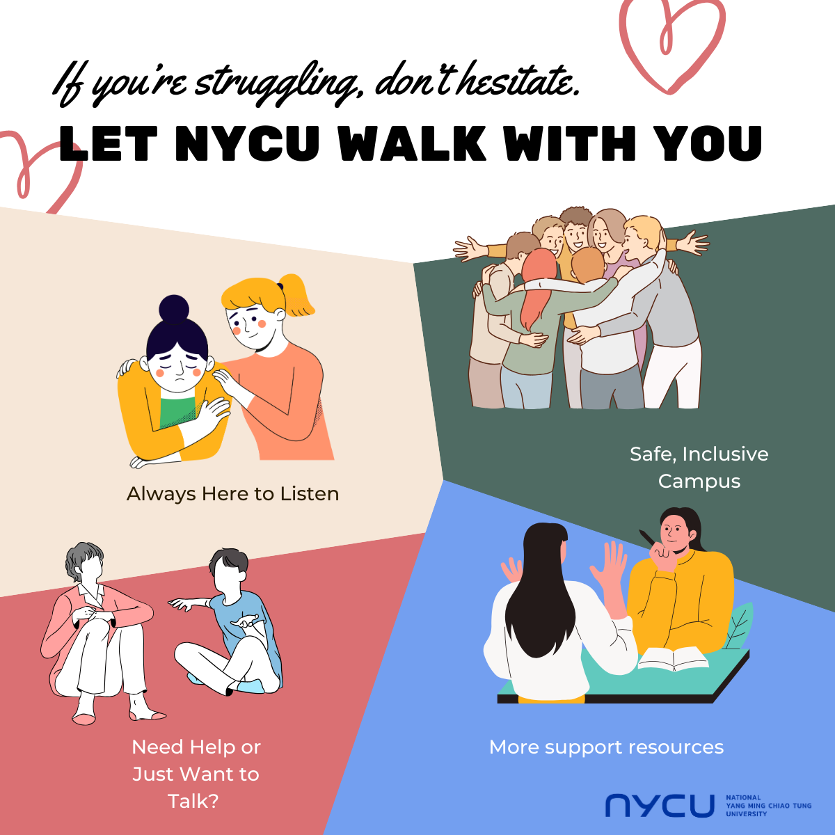 Let NYCU Walk With You