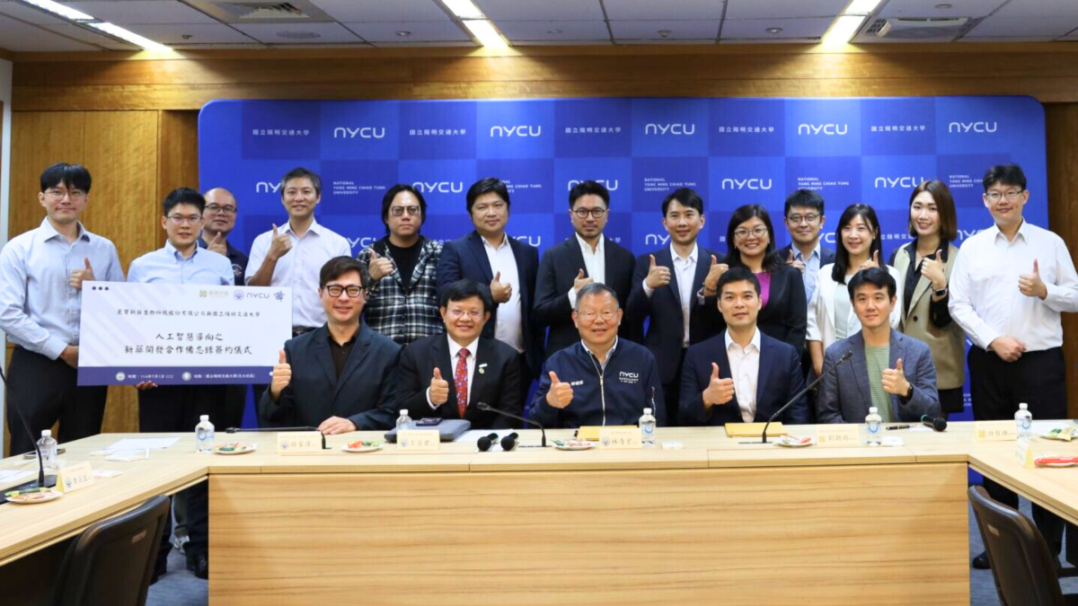 LIBO Pharma and NYCU signed an industry-academia MOU on July 1 to launch a collaborative AI-driven drug discovery initiative. (Photo credit: LIBO Pharma)