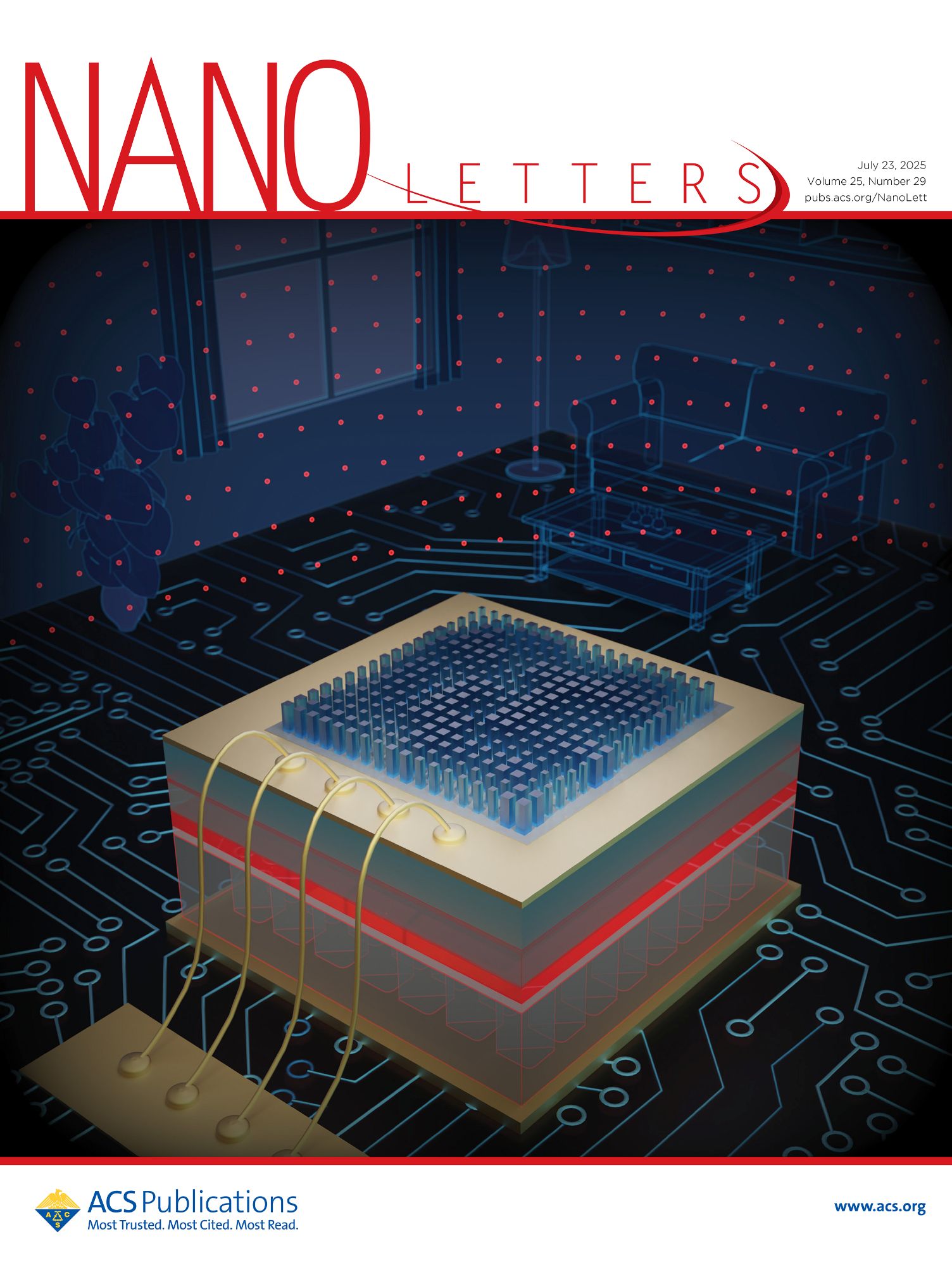Nano Letters is one of the world’s leading nanoscience and technology journals, with an impact factor consistently above 10. The study was selected as the cover story for its July 2025 issue.