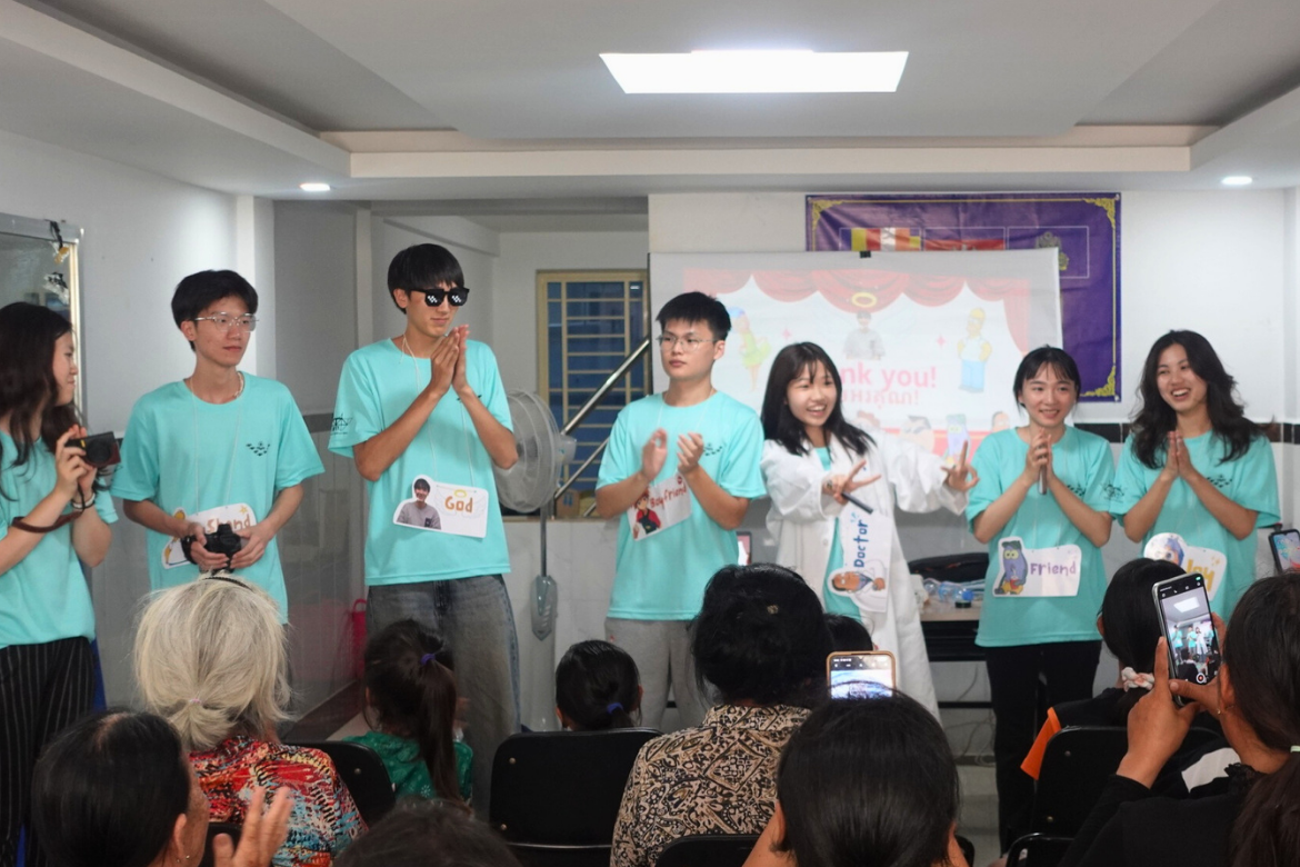 Members of the BAT Team deliver health education programs in Cambodian communities.