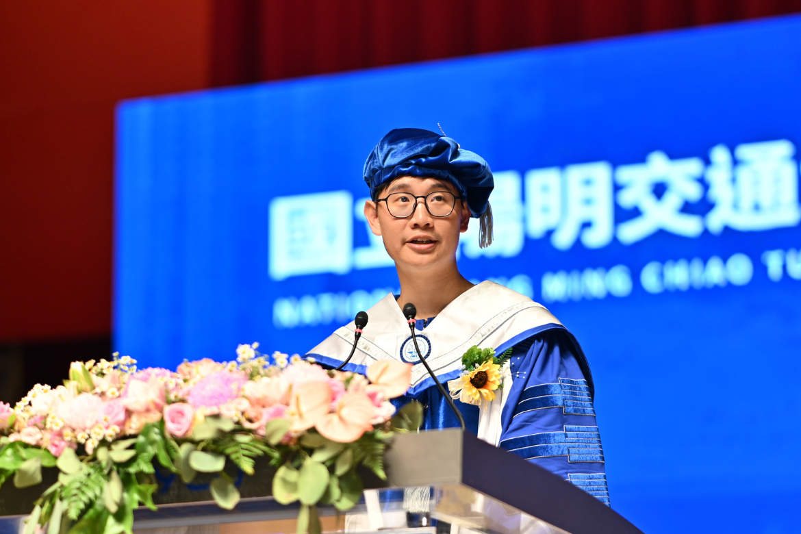 Commencement speaker Ray Lu encouraged graduates to view setbacks as opportunities for growth and transformation.