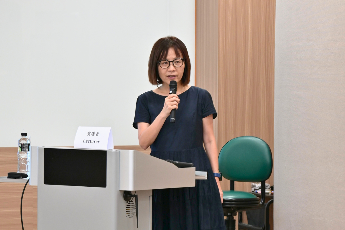 Professor Li-Yin Chien, Dean of NYCU’s College of Nursing, opens the International Symposium and highlights the importance of global collaboration in nursing education and leadership.