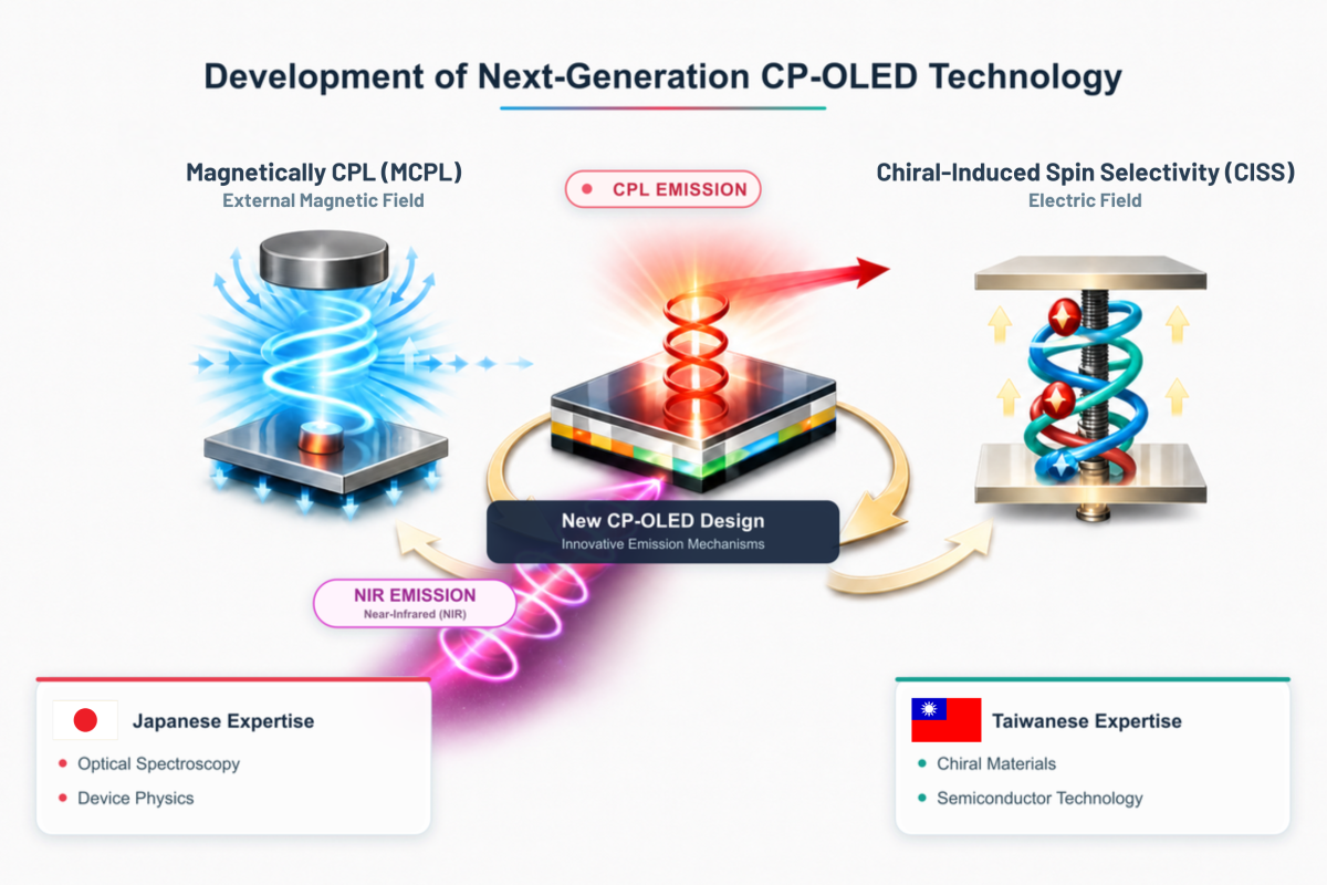 NYCU and Japanese Partners Launch Five-University CP-OLED Initiative with Joint Symposium
