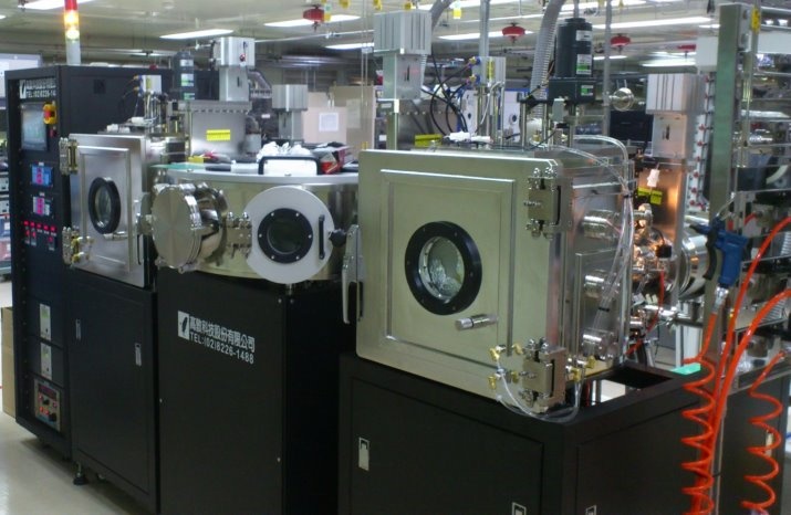 Multi-cavity magnetron plasma thin film system