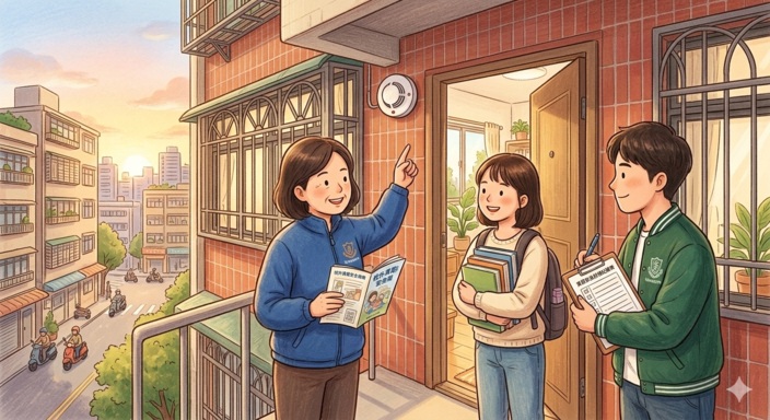 校外賃居訪視